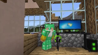 Minecraft / Learning About Exploring The Online World Cyber Space : Home Sweet Hmmmm