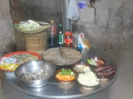 All words are nothing compared to going home for a meal!