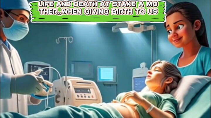LIFE AND DEATH AT STAKE A MOTHER,,WHEN GIVING BIRTH TO US😭😭