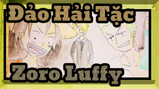 Đảo Hải Tặc|[Zoro&Luffy/Tự họa AMV]Đi qua từng góc của thế giới