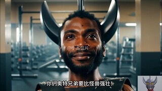 喜欢健身打怪兽的奥特曼你见过吗？