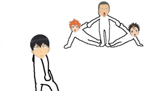 4 Karasuno Idiot: Coba saya lihat siapa boke sebenarnya! ! !