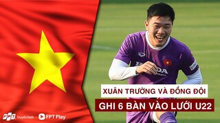 BÓNG ĐÁ VIỆT 24H | ĐỘI TUYỂN VIỆT NAM ghi 6 bàn vào lưới U22