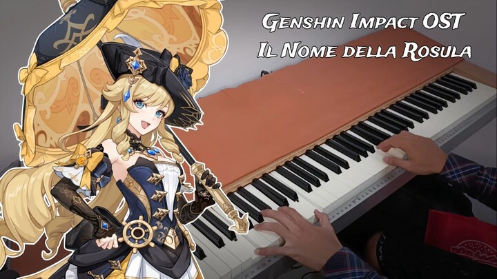 Genshin Impact/Poisson Theme - Il Nome della Rosula [Piano]
