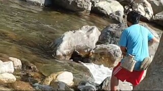 cast netting in Nepal | himalayan trout fishing |