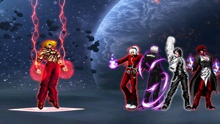 Kof Mugen: Eater of Souls VS Orochi Hero Team!!!