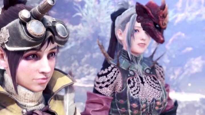 [Monster Hunter World] The face-pinching data you want