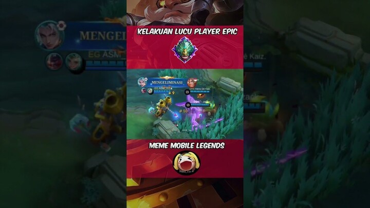 kumpulan momen lucu para Anomali rank epic #mobilelegends #mlbb #absurdhumor
