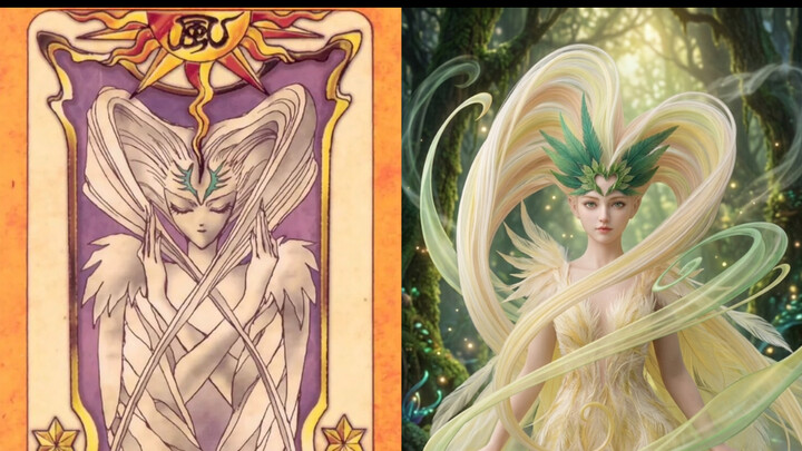 AI ฟื้นคืนชีพ ซากุระ มือปราบไพ่ทาโรต์ 7 ไพ่คุโระสุดทรงพลังฉบับคนจริง❗️