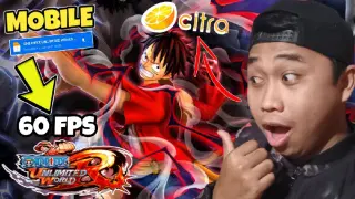 Download One Piece Unlimited World Red 3ds for Android Mobile|Offline Citra 60 Fps|Tagalog Tutorial