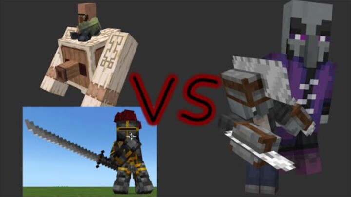 Purpur Guy & Stonecutter Man Boss Fight accompanied by Sergeant Major (Invasion Code Red)