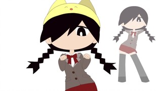 ท่าเต้นแมวเศร้า x Dodge Shake! 【ปราสาทโมเกโกะ】