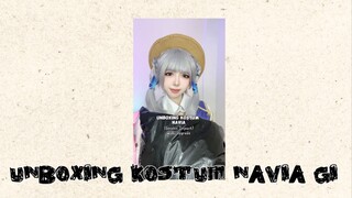 UNBOXING KOSTUM NAVIA GENSHIN| #JPOPENT #bestofbest