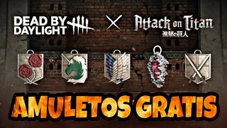 Amuletos de Attack on Titan GRATIS! | Dead by Daylight