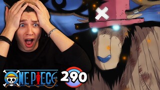 CHOPPER MONSTER FORM!! | One Piece Episode 290 REACTION!!