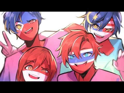 (พากย์เสียง)รวมการ์ตูนCountryhumans#16