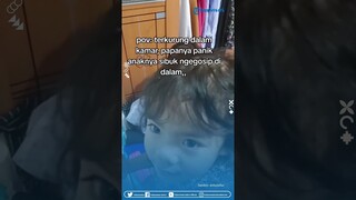 Momen Ayah Panik Lalu Bongkar Paksa Pintu Kamar Gegara Anaknya Terkunci, yang Terjebak Malah Santai