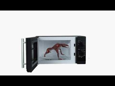 Scp-939 in a microwave
