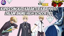 Kupas Singkat Karakter Kiba Yuuto dalam Anime High School DxD