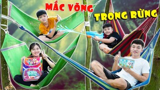 Trải Nghiệm 1 Ngày Mắc Võng Trong Rừng ♥ Min Min TV Minh Khoa