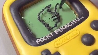 Netizens made a Pikachu electronic pet using biscuits and syrup