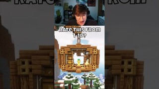 Can I Build This Minecraft Hanging House? 🤔🥲