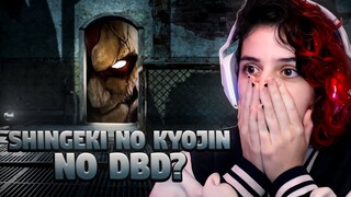 NOVA DLC NO DEAD BY DAYLIGHT COM ATTACK ON TITAN?