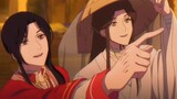 Absolutely beautiful! The encounter between Xie Lian and the oxcart in the Flower City! "A stunning 