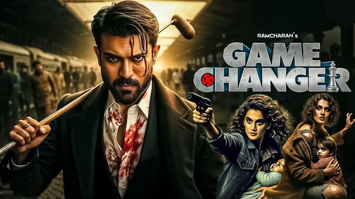 Game Changer (2025) | Ram Charan & Kiara Advani | Hindi Dubbed Full Action Drama Movie | Full HD