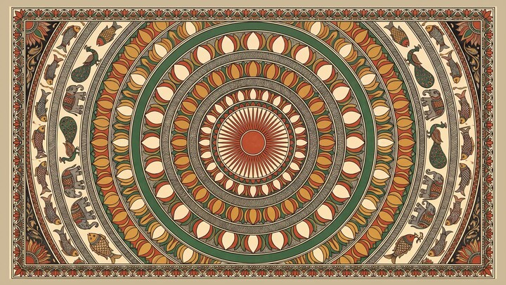 1 Hour Meditation Drone in C · The Lotus Mandala · No Talking