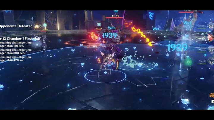 Thằng anh mạnh vậy #lahoangenshin