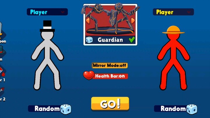 Playing Stickman Duel !