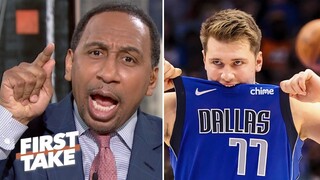 FIRST TAKE | "Only Luka Doncic is not enough" - Stephen A. reacts to Suns beat Mavericks in Game 2