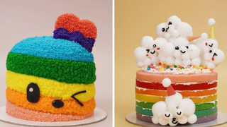 วิธีการสร้างไอเดียการตกแต่งเค้กสายรุ้ง สูตรเบเกอรี่ง่าย ๆ