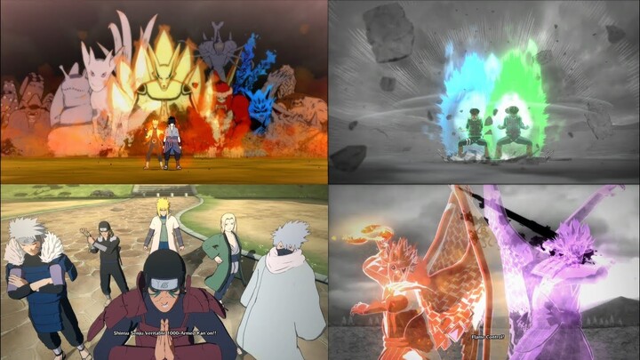 Semua Ulti Gabungan di Game Naruto Storm 4