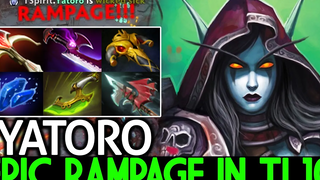 YATORO Drow Ranger Insane Arrows สร้างความเสียหาย EPIC RAMPAGE Dota 2