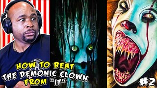 Trying Not To Die to Pennywise In "It" REACTION (Part 2)