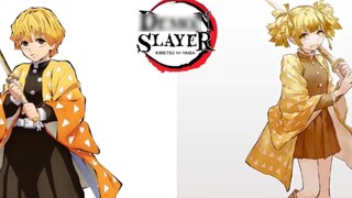 【Demon Slayer】ماذا لو تم تغيير جنس شخصيات Demon Slayer...