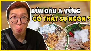 Review Bún Đậu Mắm Tôm Ngon Có Tiếng Tại Trung Tâm Sài Gòn | Warzone Vlog