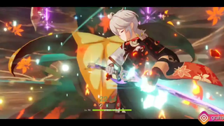 Genshin Impact Private Server เวอร์ชัน 28 - Kaedehara Kazuha Unlimited Burst Command Test