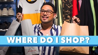 WHERE DO I SHOP? (BIG SIZES FOR MEN) | Jed Madela