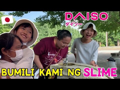 BUMILI KAMI NG SLIME SA DAISO 🇯🇵 (EATING JAPANESE FOOD)