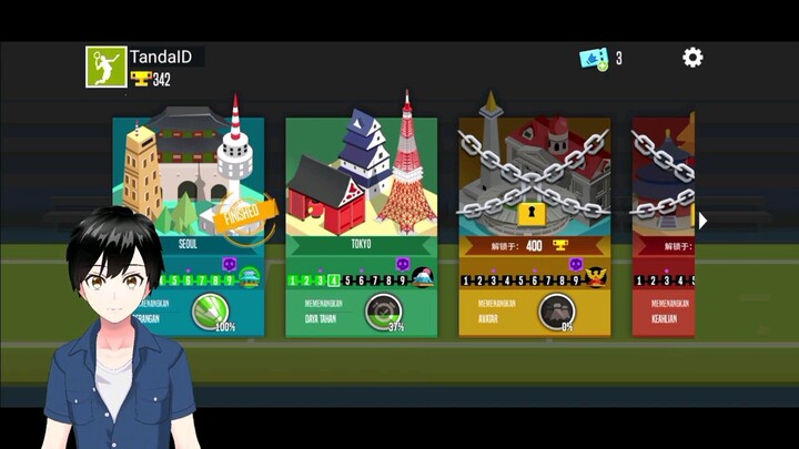 Selanjutnya Melawan Hatake Kakashi【BADMINTON LEAGUE】【Vtuber Indonesia】