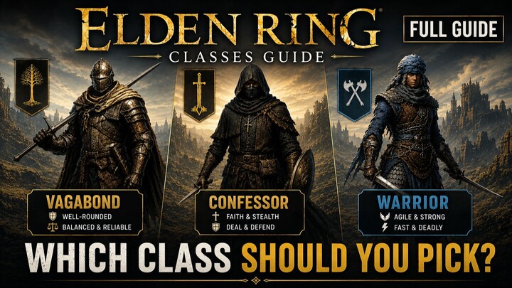 Elden Ring Classes Which Class Should You Choose  Full Beginner Guide