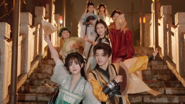 菜狗up主勇闯舞蹈区 永夜星河寄明月完整剧情版！
