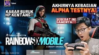 AKHIRNYA BISA BERMAIN RAINBOW SIX MOBILE ALPHA TEST! SIZE, HP KENTANG, DLL LENGKAP!