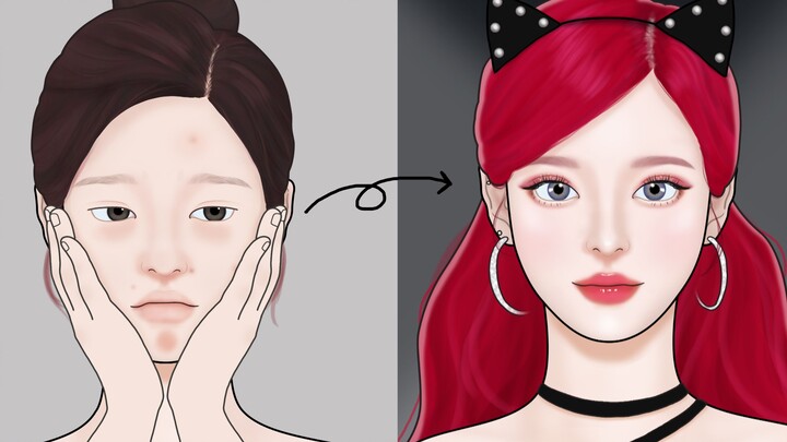 Ding～ Your NINGNING Is Online | NINGNING Makeup Tutorial | lulupang’s Lulu Pang Style