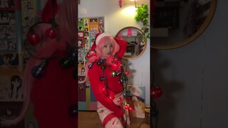 xmas sakura haruno cosplay #naruto