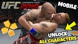 UFC Undisputed 2010 for Android Mobile | Unlock All Characters | Offline | Ppsspp Emulator | Tagalog