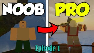 DUNGEON QUEST | NOOB TO PRO *EPISODE 1* BEATING DESERT TEMPLE